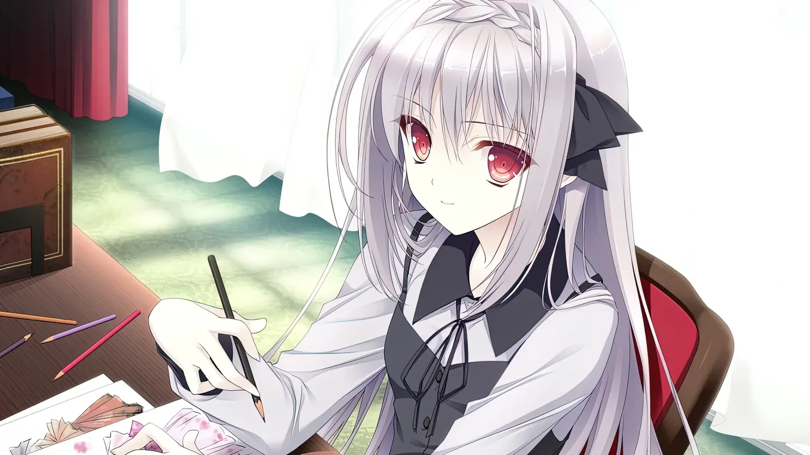 近月少女的礼仪16:9游戏画面
